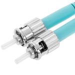 Cable OM3 de fibra óptica LC a ST multimodo duplex 50/125 de 3m - FY07400 - 07