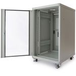 Armario rack 19" de pie 20U 600x600x1000mm blanco MobiRack GO de RackMatic - WB05100 - 07