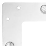 Pies para mesa y mueble Patas en cromado 2 varillas 15 cm 4-pack - IN00500 - 08