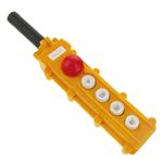 Caja de 2+2 pulsadores momentáneos y parada de emergencia de la serie COB - TG07700 - 01