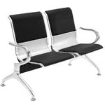 Bancada para sala de espera con sillas ergonómicas acolchadas de 2 plazas - WC04200 - 01