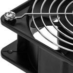 Ventilador de techo para armario rack 19" de 120mm 220VAC con rejilla y cable de alimentación - RK05100 - 05