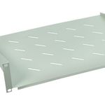 Bandeja Fija 2U Perforada para Rack 19" - Profundidad 255 mm, Color Gris - PA 5325 - 02
