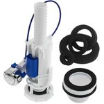 Descargador doble pulsador de cable con base para cisterna WC - KS16200 - 05