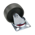 Ruedas pivotantes industriales de metal sin freno 75 mm 4 unidades - QR01600 - 06