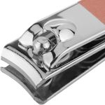 Kit de estuche de manicura y pedicura profesional, set de 12 accesorios de acero inoxidable, color Oro rosa - BE10400 - 09