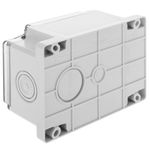 Caja de superficie rectangular transparente IP66 libre de halógenos LSZH 120x170x70mm - AE16500 - 03