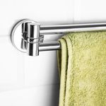 Toallero giratorio cromado doble barra modelo Renne - KS31100 - 03