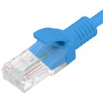 Cable de red ethernet Cat. 5e UTP de 0,25 m de color azul PCU5-10CC-0025-B - RL11100 - 06
