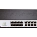 Switch 19" D-Link 16 puertos 10/100Mbps Full Duplex auto MDI/MDIX - DES-1016D - 02