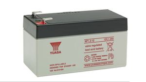 Batería Yuasa NP1.2-12S plomo-ácido 12V 1.2Ah