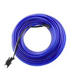 Cable electroluminiscente azul marino de 2.3mm en bobina 10m conectada a 220VAC - NW03100 - 08