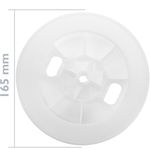 Polea de plástico para eje de persiana de 60mm - BS22700 - 02