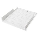 Bandeja rack 19" de fijación frontal de 2U y profundidad 550 mm blanco - WT00400 - 03