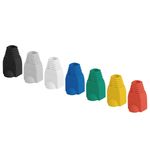 Cubierta de goma Lanberg para conector RJ45 de color azul Pack de 100uds - RP15300 - 04