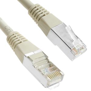 Cable de red ethernet Cat. 5e FTP de 5 m de color gris