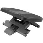 Reposapiés con plataforma ajustable de plástico negro 450 x 330 mm con 3 alturas - AG00900 - 10