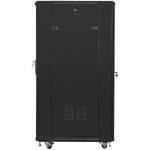 Armario Rack 19" de pie 27U F800 600x800x1431mm negro Lanberg - WL52400 - 02