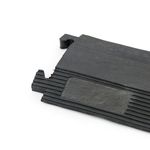 Pasacables de suelo para protección de cables eléctricos de 1 vía 102 x 13.5 cm (2-PACK) - YZ01100 - 02
