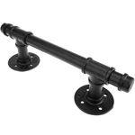 Barra de soporte de 370 mm. Toallero de tubos industrial y vintage - IP05100 - 05
