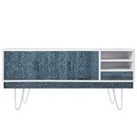 Pies para mesa y mueble Patas en cromado 2 varillas 41 cm 4-pack - IN05500 - 06
