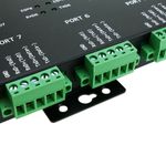 Adaptador industrial USB 2.0 a RS232 RS422 RS485 de 8 puertos - UB09600 - 08