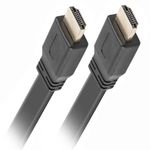 Cable HDMI 2.0 con conector tipo A macho a conector tipo A macho Ultra HD 4k Plano 1.8m negro - HI11600 - 03