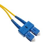 Cable de fibra óptica SC/PC a SC/APC monomodo duplex 9/125 de 3 m OS2 - FK01400 - 07