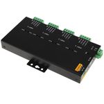 Adaptador industrial USB 2.0 a RS232 RS422 RS485 de 4 puertos - UB09400 - 02