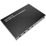 Multiplicador extensor HDMI de 4 puertos a través de cable ethernet Cat.5e hasta 50 m con IR - HB00200 - 03