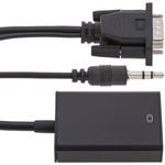 Conversor VGA a HDMI con audio y cable de alimentación USB - HC04300 - 03