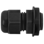 Prensaestopas de poliamida M12x1.5/8 negro - ES14100 - 03