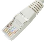 Cable de red ethernet RJ45 LSHF FTP Cat.5e gris 1m - HF05300 - 07