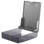 Dispensador de toallas de papel para baño en negro 274x103x373mm - KS06400 - 02