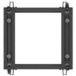Armario Rack abierto fondo ajustable 19" 9U F600 657x600x577mm desmontado DIY negro Lanberg - WL60000 - 03