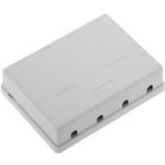 Caja de conexión universal de 4 zócalos compatible TB110 - RX08300 - 05