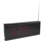 Visor LED para sistema de llamada inalámbrico 999 códigos 410x158 mm 3 números para restaurante - QI01500 - 07