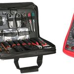 Kit de instalación profesional antenas parabólicas con localizador de satélites 24 piezas - GTK 1680 - 01