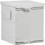 Armario rack 19" para exterior IP55 de 15U blanco SOHORack GO 600x600x815 mm - WX07400 - 02