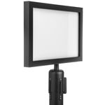 Portacarteles A4 color negro para poste separador - BB04200 - 05