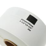 Rollo bobina de 400 etiquetas adhesivas compatibles con Brother DK-11208 DK-1208 38x90mm - BM08900 - 04