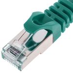 Cable de red ethernet Cat. 6A FTP de 0,5 m de color verde - LJ22200 - 06