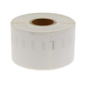Rollo bobina de 300 etiquetas adhesivas compatibles con Dymo S0722560 y Dymo 11356 41x89mm