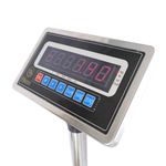 Balanza industrial de plataforma 30x40cm báscula 60Kg de acero inoxidable - BV01100 - 03