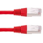Cable de red ethernet Cat. 6 FTP de 2 m de color rojo - RU00400 - 04