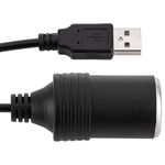 Inversor conversor de USB 5v a mechero de coche 12v - US07200 - 06