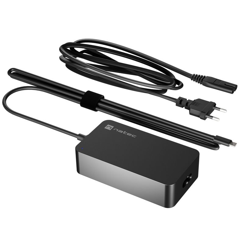 Cargador universal USB-C 65W para portátil smartphone o tablets Natec Grayling NZU-2034 - NT41600 - 01
