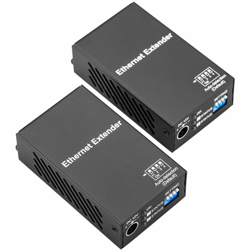 Extensor Ethernet de largo alcance TCP/IP sobre cable Cat.5e 800 m - SJ00800 - 01