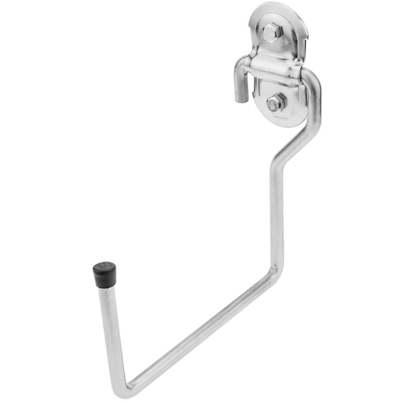 Gancho de pared multiusos de acero zincado de 57x150x150 mm - BK09200 - 01
