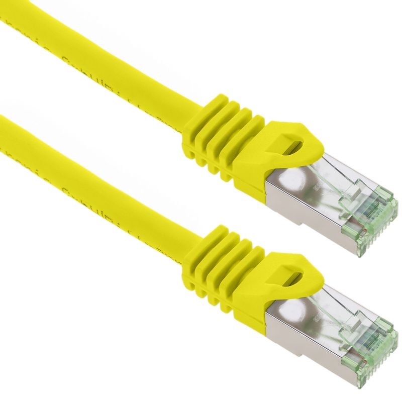 Cable de red ethernet Cat. 8.1 S/FTP de 3 m de color amarillo - RY43500 - 01